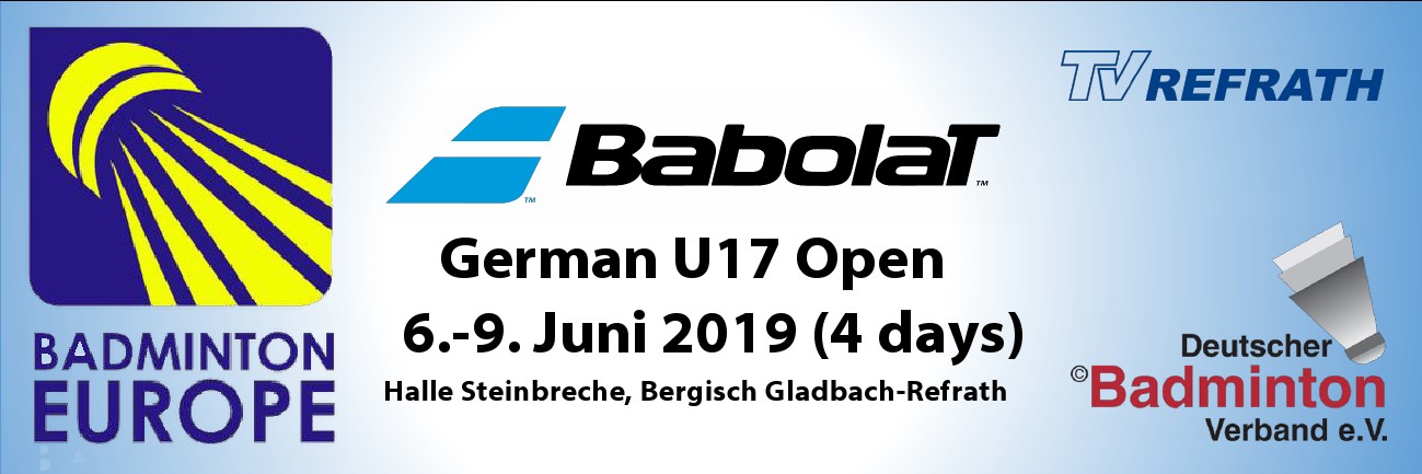 Banner für Homepage German Open2019 Banner für Homepage German Open2019