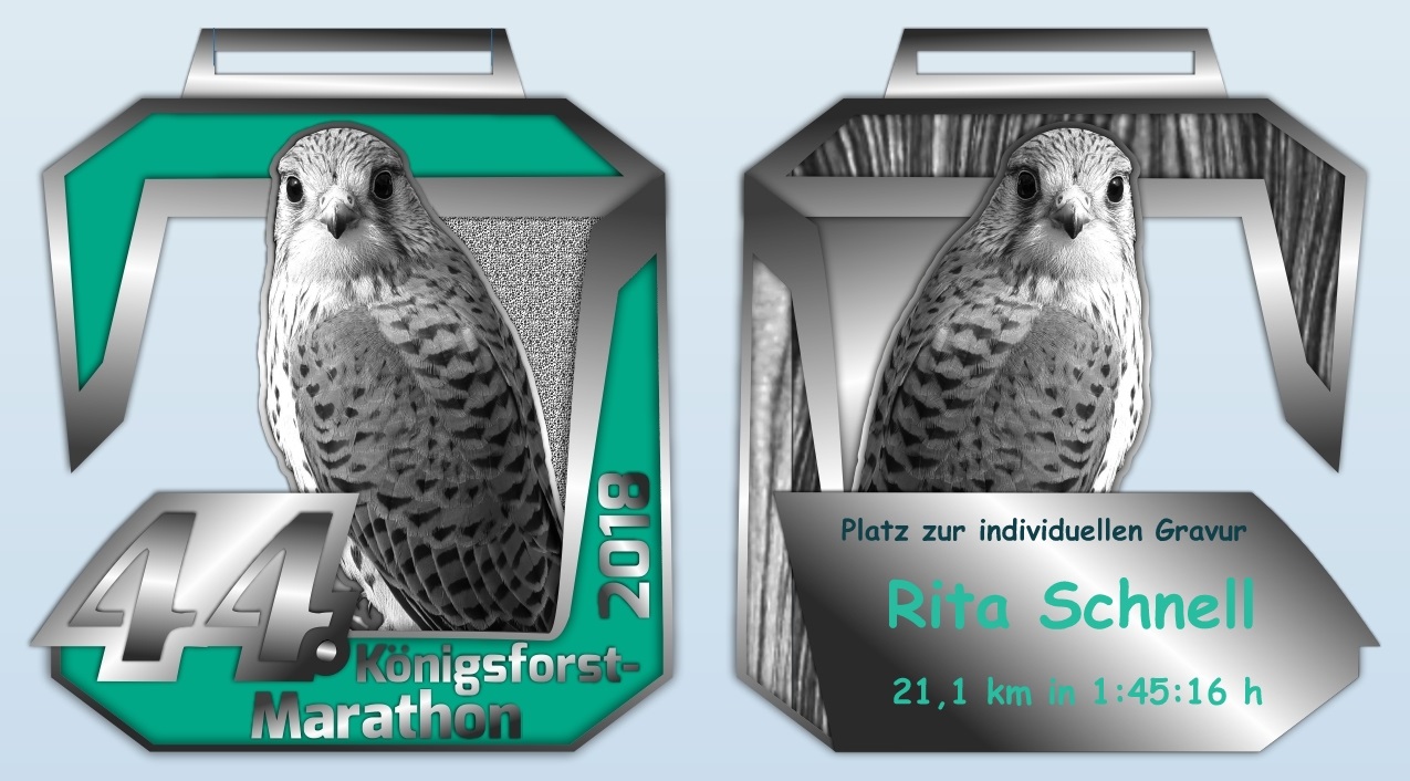 Königsforst Marathon 2018 - Medaille
