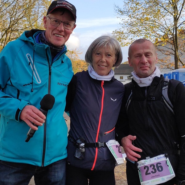 Marion und Jochen Konradt beim Königsforst Marathon