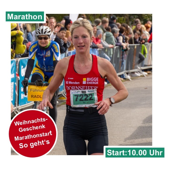 Königsforst Marathon Weihnachten