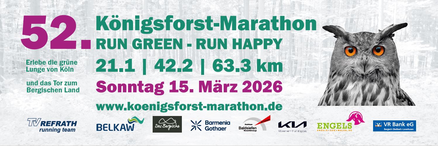 Königsforst-Marathon 2026