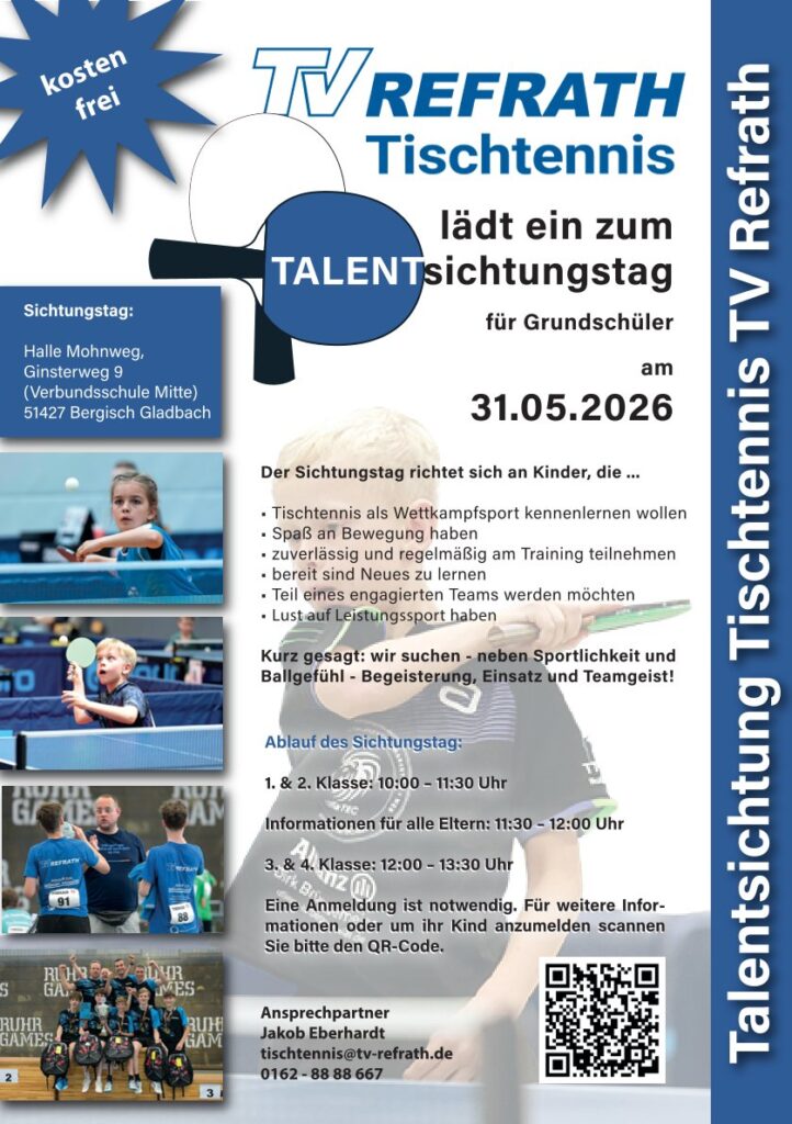 FlyerTalentsichtungvorne