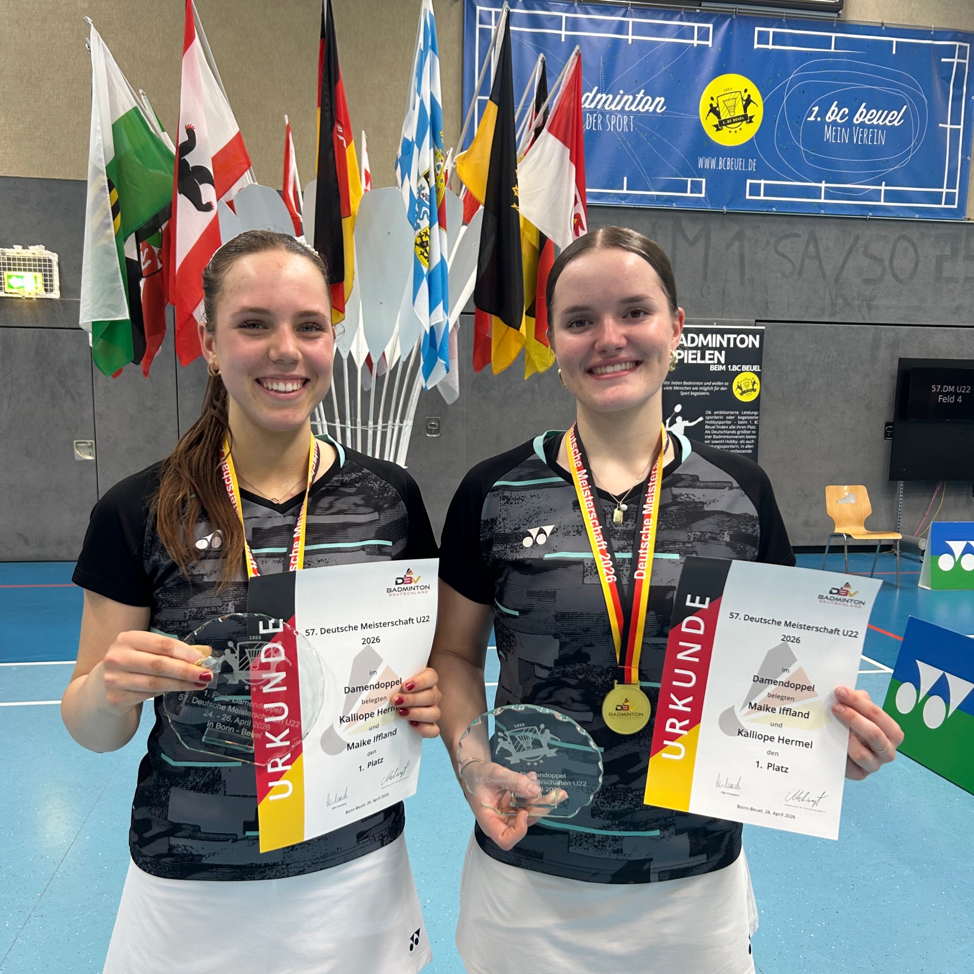 German Badminton Team Wins Medal at U19 European Championships in Hungary