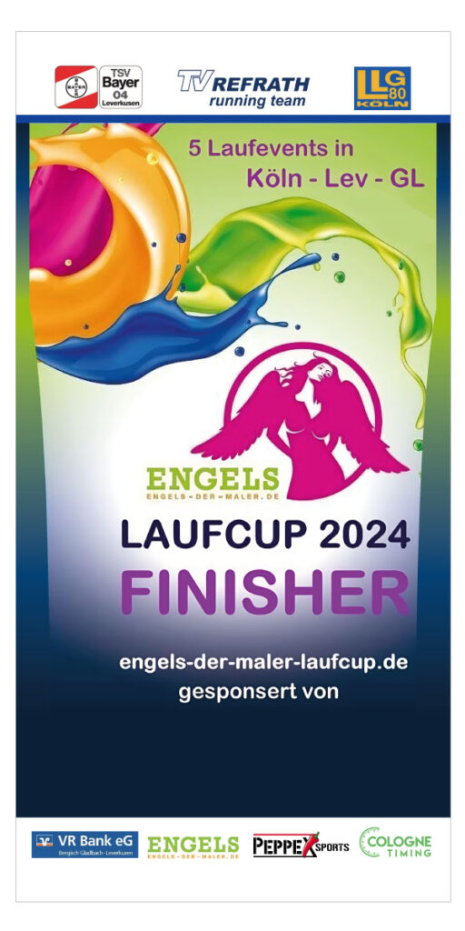 EDM Laufcup 2024 – Handtuch – Peppex Entwurf I