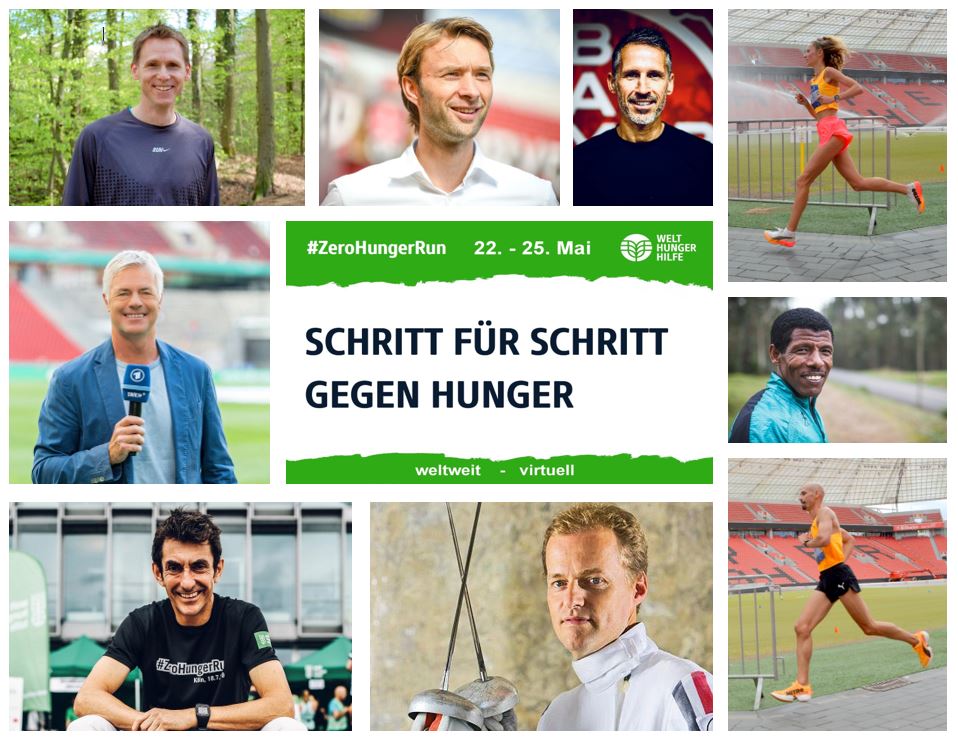 #ZeroHungerRun Challenge Mai 2025 Aktiv gegen Hunger