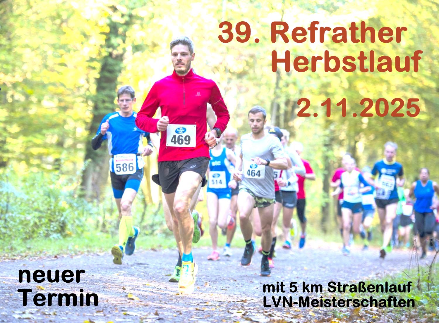 2025 – Refrather Herbstlauf – Webbanner 1