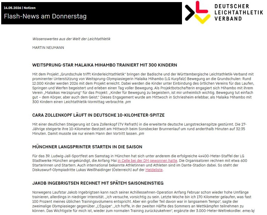 2026-05-13 DLV Flash News mit Cara Z